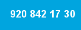 920 842 17 30